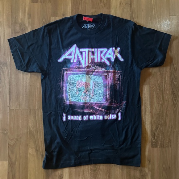 π NWT Sound of White Noise Anthrax T-shirt size medium Hot Topic - Picture 2 of 6